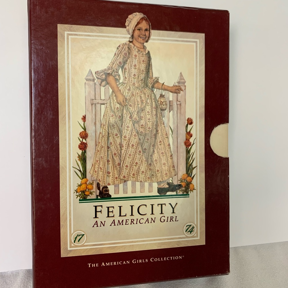 American Girl Felicity set of 6 books in boxed set